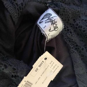 Black lace Nightcap dress